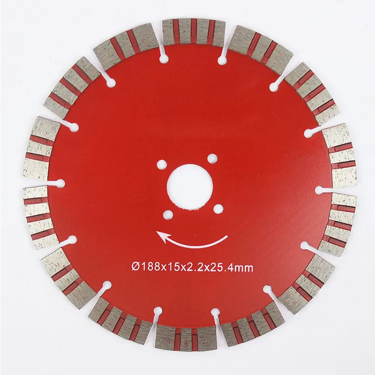 Metal Steel Pipe Round Bamboo Cut Off Concrete Panel Diamond Mini Wood Cutting Saw Blade