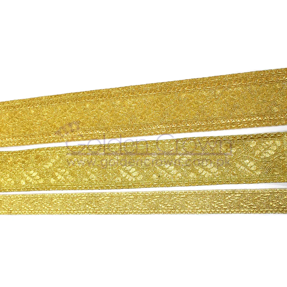 vestment trim, trim galloons braids ribbon | Gold Mylar Wire Lace | orthodox vestment