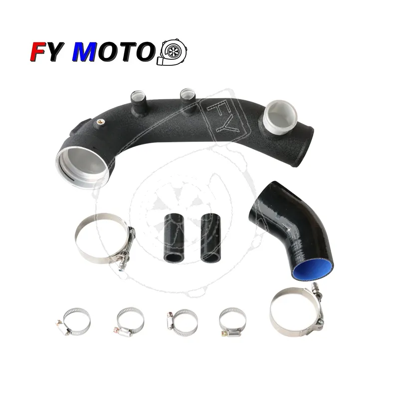 For B M W 135i 335i N54 N55 charge pipe with Tail BOV Flange