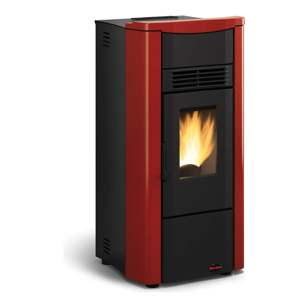 12kw Round shape Modern portable european Wood Pellet Stove