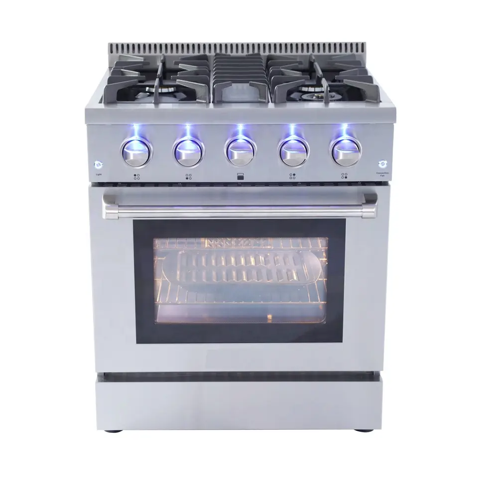 Good Quality USA Standard 4 Burners Gas Cooking Ranges With Oven Prices