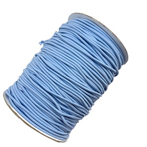 1.2mm Braided Cord <strong>Elastic</strong> Polyester Bungee Rope for Bags Garment Home Textile Shoes - Product Image 1
