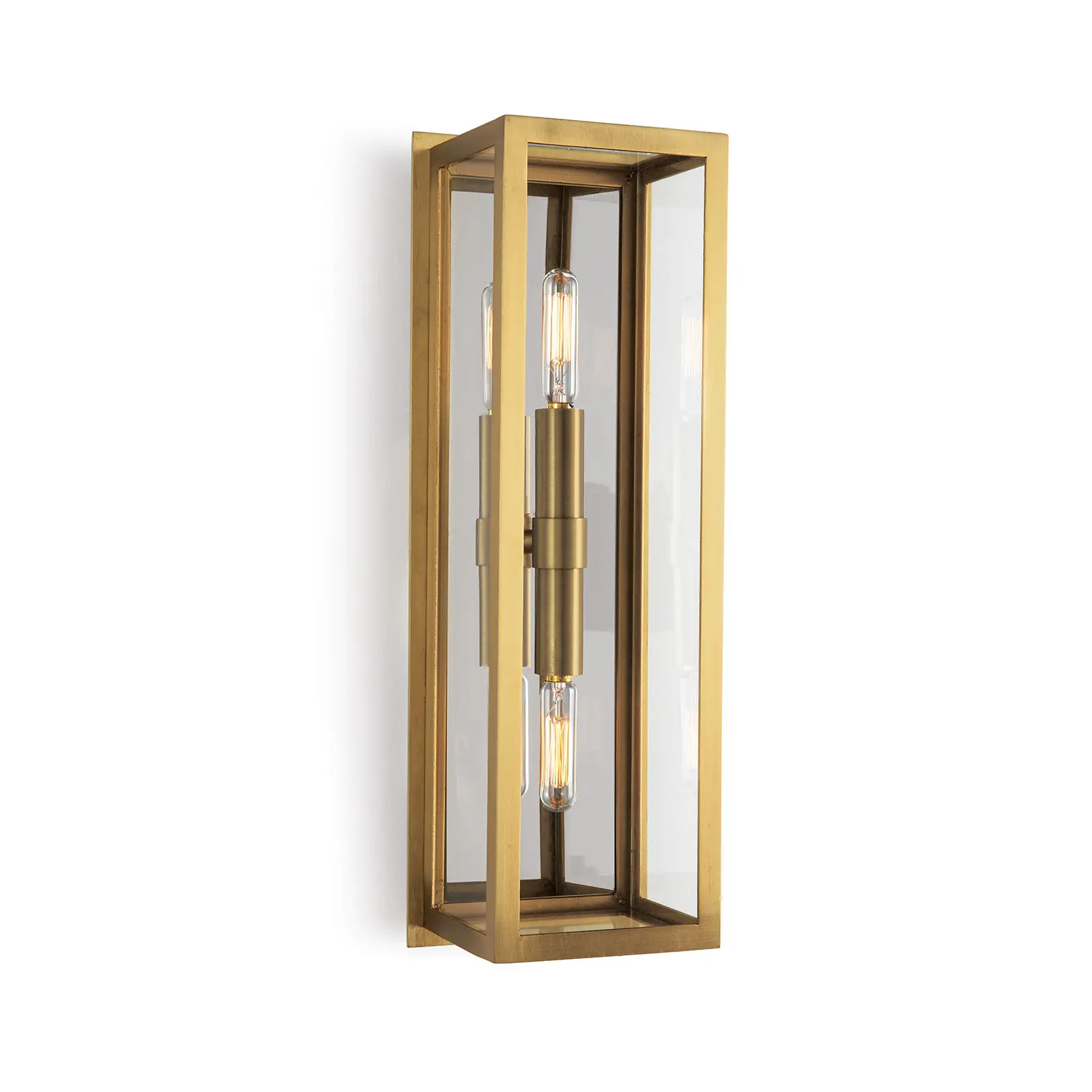 Preisgünstiges wasserdichtes goldenes Glas für den Außenbereich Wand-Lichtschachtel Licht Gartenschande