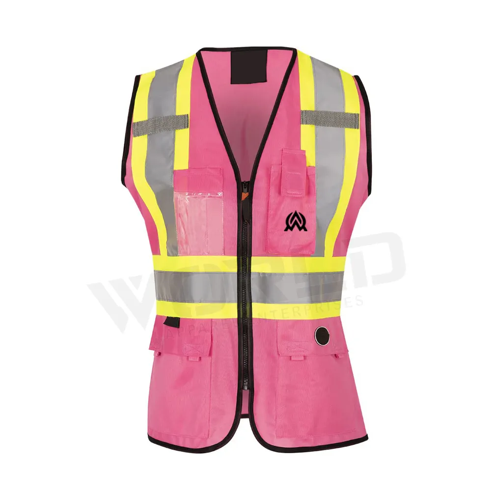 Yansıtıcı yelek güvenlik ceket şerit kişisel güvenlik inşaat yüksek görünürlük iş güvenliği giyim