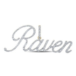 カスタム高級デザイナーヒップホップネームレターペンダントVVS Moissaniteダイヤモンド金メッキチェーン女性男性用パーティー用