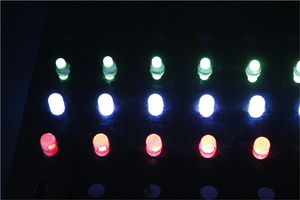 Заводская цена 0,3 Вт DC5V 50 шт. светодиодный пиксельный модуль RGB цвет 12 мм квадратный светодиодный пиксельный свет - Product Image 3