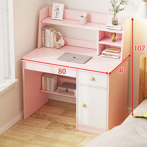 Большой прямоугольный столик из белого дерева с выдвижным ящиком - Product Image 2