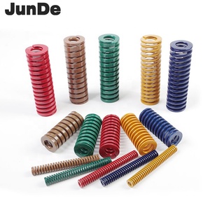 ISO JISStandard Light Load Rectangular Compression Coil Mould Spring Spiral Blue Green Die <span class=keywords><strong>Springs</strong></span> for Stamping Mold