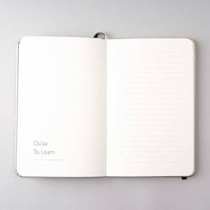 LABON Custom Faux Leather Cover Hajj Planner and Journal Islam Writing <strong>Notebook</strong> <strong>With</strong> <strong>Elastic</strong> Band - Product Image 4