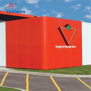 4x8 rivestimento parete in alluminio ACM foglio pannelli ACP composito 3M HPL 5mm - Product Image 4