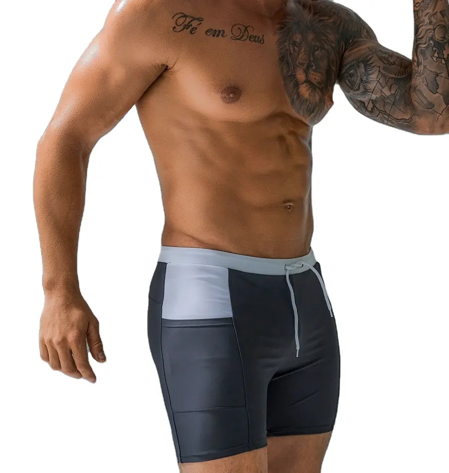 Pantaloncini attillati da uomo di nuova moda Fitness Compression Running Short pantaloncini sportivi da uomo ad alte prestazioni Fitness Compression