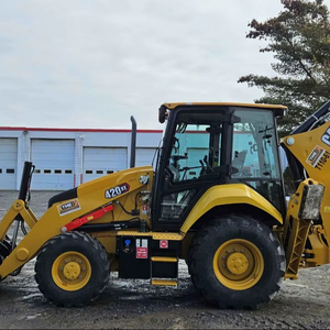 最畅销的二手2023适用于CAT 420xe顶级机械100hp前置装载机，额定负载10吨，用于重型移动 - Product Image 3