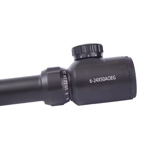 היקף הציד <span class=keywords><strong>6</strong></span>-24 x50aoeg אופטיקה אופטיקה ראייה מוארת אדום ירוק מואר עם ציפוי ירוק