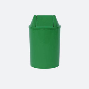Verimli atık bertarafı kolay eğme ve kullanım için Grupo NFG 15 litrelik yeşil devirme çöp kutusu - Product Image 1