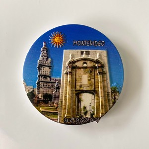 Montevideo Landmark สติกเกอร์แม่เหล็กติดตู้เย็นแม่เหล็กของที่ระลึกของอุรุกวัยในรูปแบบสถานที่สำคัญ - Product Image 4
