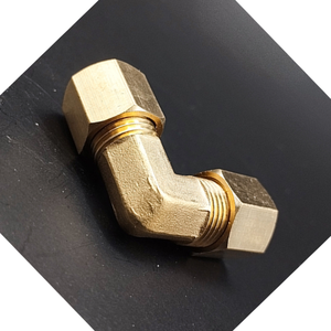 Áp lực cao Nén Công Đoàn đồng thau bspt khuỷu tay phụ kiện đường ống mạ xử lý bề mặt cường độ cao cho tối đa khác nhau - Product Image 3