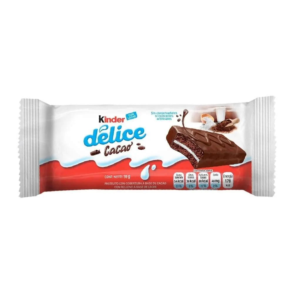 Kinder Delice Gâteau au chocolat Fournisseur de qualité original