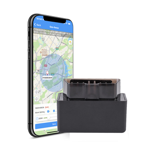 2G Obd Gps อุปกรณ์ติดตามยานพาหนะ2G OBD2รถ Gps Tracker ไม่มีซิม