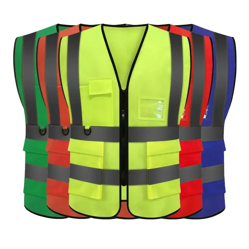Chaleco de ropa de trabajo de alta visibilidad Safety First Chalecos de ropa de trabajo de alta visibilidad para su equipo Colección de chalecos de ropa de trabajo