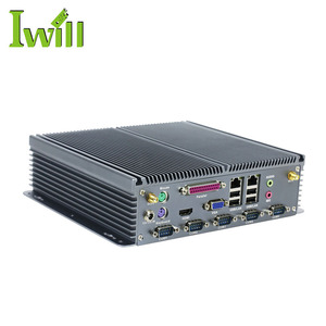 Barebone <strong>System</strong> J1900 Chipset Mini Industrial Fanless PC Dual LAN with Serial <strong>Parallel</strong> Port in Stock - Product Image 3