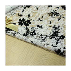 Korea Raschel Netze Spitzen netz anpassen Design aus 100% Polyester Multi verschiedene Muster Korea Stoffe