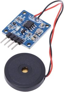 振動スイッチセンサーモジュール圧電振動タッピングセンサーモジュール振動スイッチモジュール5.0V DC AD/DO - Product Image 2