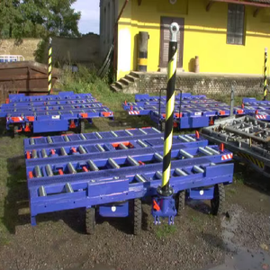 10ft GW thương hiệu sân bay máy bay Pallet Dolly <span class=keywords><strong>Trailer</strong></span> <span class=keywords><strong>container</strong></span> cho <span class=keywords><strong>LD1</strong></span> LD2 LD3 Pallet sản xuất tại Thượng Hải - Product Image 5