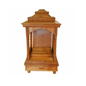 Wooden <strong>Mandir</strong> for <strong>Pooja</strong> Room That Blends Devotion Elegance and Tradition to Create a Divine and Peaceful Space for Worship - Product Image 3