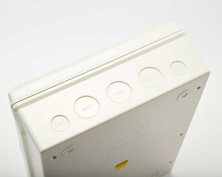 A & B SHPN- 24P IP66 açık su geçirmez 24 yollu ABS plastik elektrik dağıtım kutusu