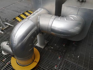 Penutup siku kaus aluminium tahan lama kustom desain Modern siku isolasi untuk retensi pemanas yang efisien dalam pipa - Product Image 4