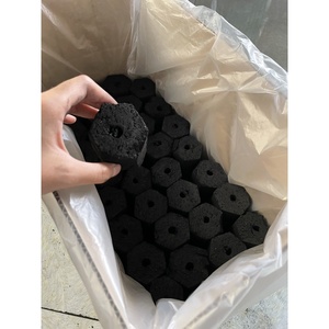 水ギセルシーシャ用100% 無煙チャコールプレミアムグレードココナッツチャコールブリケット <2% 灰分ベトナムの水ギセルコール