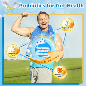 Yeni Lactobacillus takviyeleri Billon Salivarius Casei Bifidobacterium Lactis erkekler sağlık için probiyotik kapsüller - Product Image 2