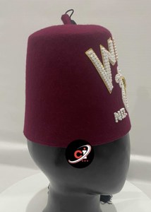 2025 marka yeni yüksek kalite özel tapınak Maroon Shriner fes 100% pamuk kova şapka balıkçılık özel Logo tasarlanmış tasarımcı - Product Image 2