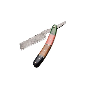 <strong>Fancy</strong> Bone Handle Barber Damascus <strong>sharp</strong> Blade Shaving Razors Damascus Steel Straight Razor Cut Throat Barber Salon Shaving Razor