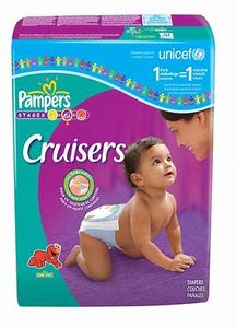 Pampers Cruiser boyutu <span class=keywords><strong>4</strong></span> için bebek bezi anti-kaçak bant bezi yüksek emme pamuk Premium kalite yenidoğan bakım XXL