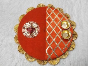 Shivratri Ganesh ChaturthiとJanmashtmiフェスティバルのRakshaBandhanフェスティバルデコレーション用の高品質の各種プージャタリ - Product Image 4