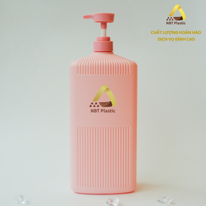 Vietnam fabrika özel tasarım 2L HDPE plastik dikdörtgen şekil şişe şampuan kremi losyon OEM ODM kozmetik ambalaj için - Product Image 3