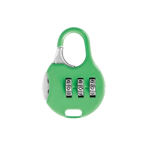 YH1672 Mini 3 quadrante cifra codice numero Password combinazione lucchetto in lega di zinco antifurto bagaglio sicuro per il viaggio e uso in palestra - Product Image 6