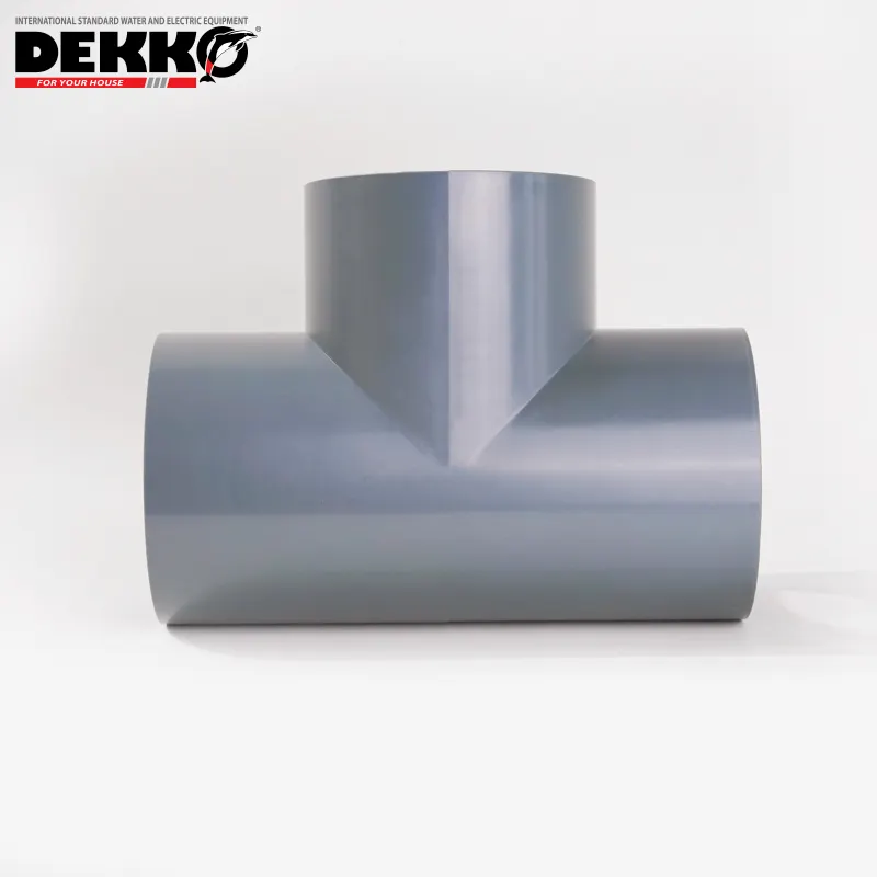 DEKKO Tee is a type of T-shaped fittings, which create a T-shaped flow bifurcation in the water system and can also direct the