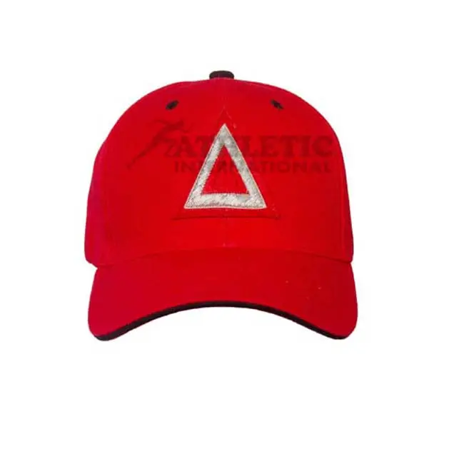 Sombreros y gorras de color rojo Deportes al aire libre Bordado de letras griegas Impreso Sorority and Fraternity College Wear Gorras de béisbol unisex