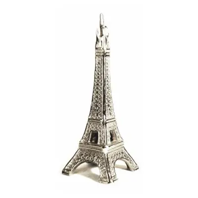 Torre de escultura de aluminio, escultura de Metal Artificial, Torre Eiffel, decoración de oficina