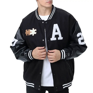 Premium Men's Embroidered Letterman Baseball Jacket Custom <strong>College</strong> Varsity Jacket for Men for <strong>Teams</strong> With Customized logo