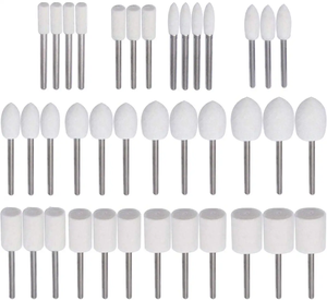 ล้อขัดสักหลาดสำหรับเครื่องมือโรตารี่ Dremel แบบละเอียดบนโลหะแก้วและหยก - Product Image 4