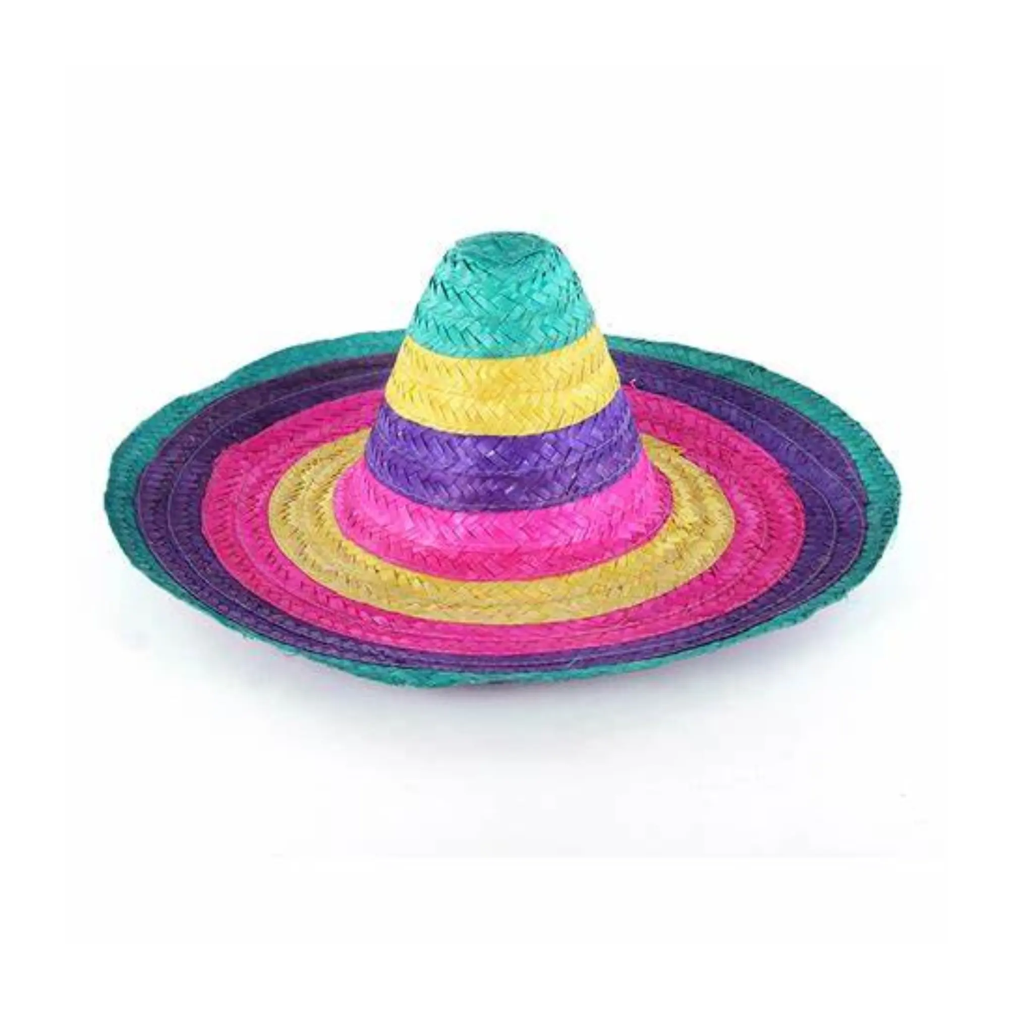 Artigianato vietnamita-cappello di paglia di palma messicano per uomo donna/oversize messico sombrero messicano sombrero cappelli di paglia a tesa larga