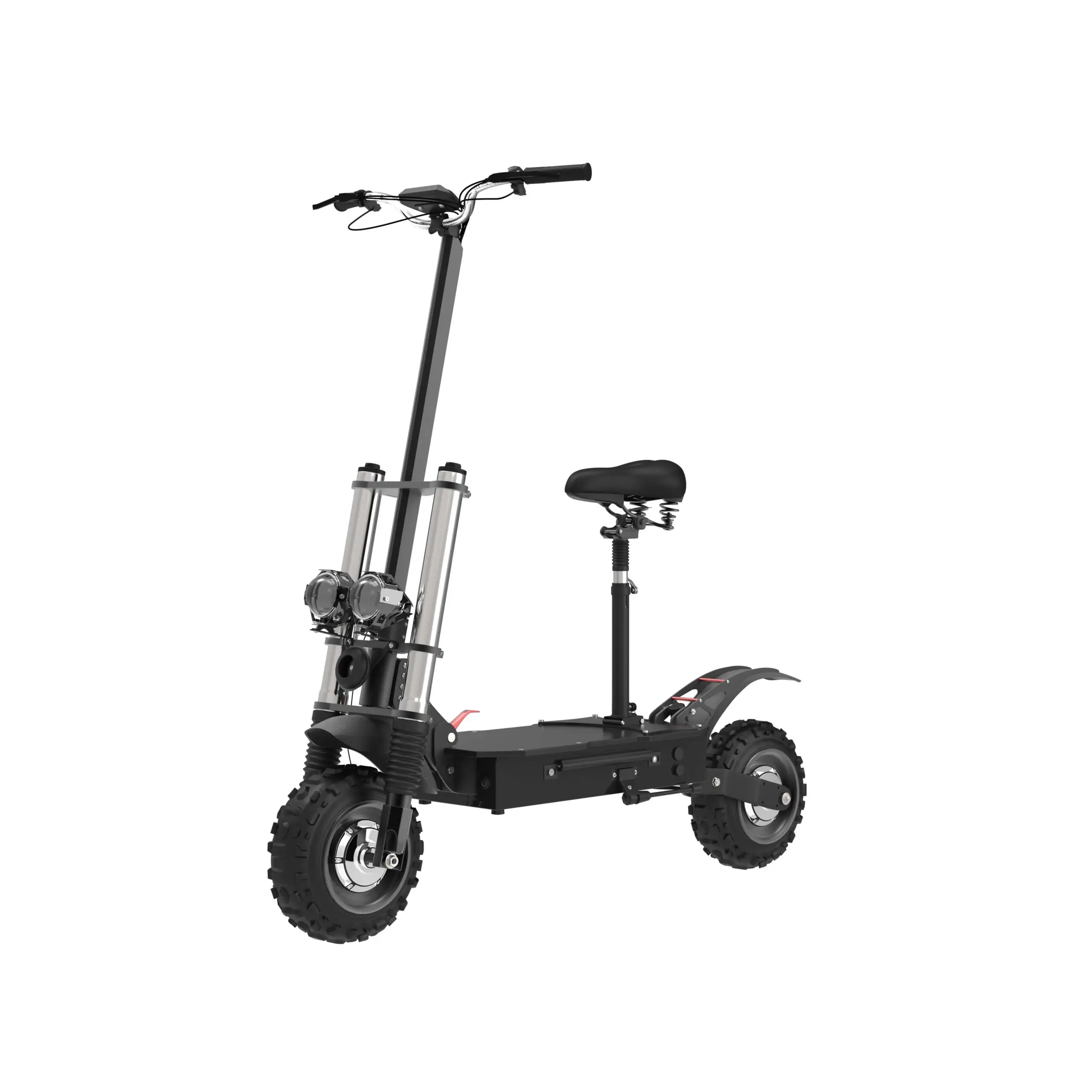 Scooter électrique Juexing T60 neuf de haute qualité 5600W double moteur 50 MPH 11 pneus tout-terrain 440Ibs charge pour adultes