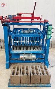 Popolare materiali da costruzione riciclabili semi-automatico ad incastro cavo solido blocco di cemento mattoni macchina di vendita calda - Product Image 4