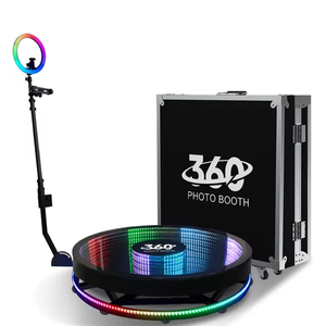 Led ayna Infinity cam 360 fotoğraf kabini 360 Video Booth Spincam Photoboot kamera 360 derece Photobooth makinesi - Product Image 4