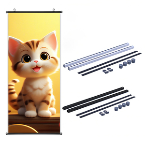 Hängende Schriftrollen Wasserdichtes benutzer definiertes Drucken Magnetic Scroll Painting Poster - Product Image 1