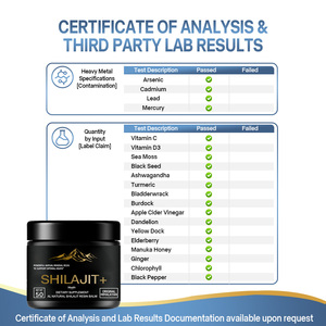 शिलजीत क्रीम 50 ग्राम कई खनिज पूरक हैं, प्रतिरक्षा प्रणाली पुरुषों के हर्बल सप्लीमेंट के लिए - Product Image 6