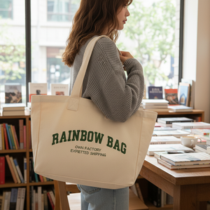 Bán buôn tùy chỉnh in logo tái sử dụng hàng tạp hóa mua sắm Tote Túi sinh viên Vai Túi Xách Vải lưu trữ túi vải mua sắm túi - Product Image 1